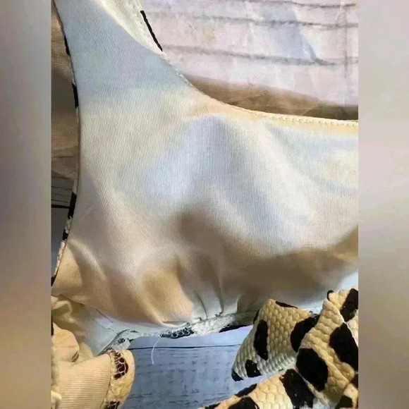 Aerie cheetah print scoop bikini top - Picture 5 of 6